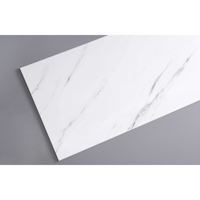 Set 5 Placi autoadezive CLS-011 pentru perete tip marmura 30 x 60 cm ALB CU DUNGI