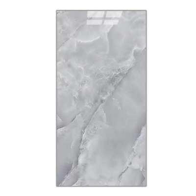 Set 5 Placi autoadezive pentru perete tip marmura gri impermeabila 30x60 cm