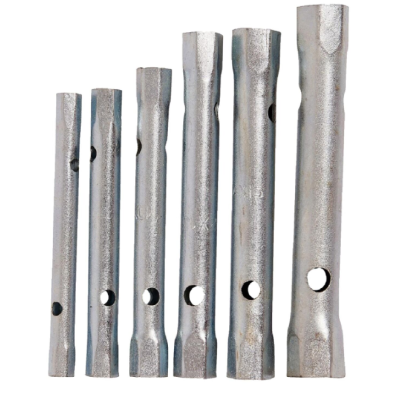 Set 6 chei tubulare duble tija operare 9 - 17 mm