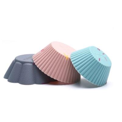 Set 6 forme silicon pentru briose modele diferite