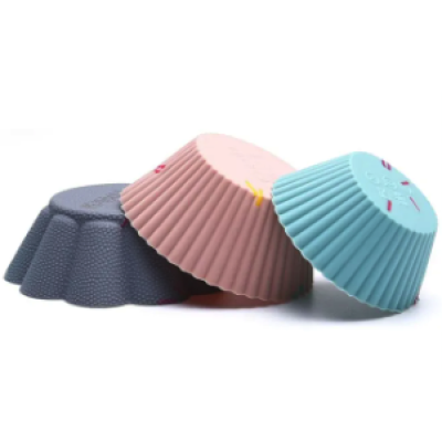 Set 6 forme silicon pentru briose modele diferite