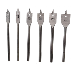 Set 6 freze pentru lemn 10-25 mm