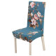 Set 6 huse pentru scaun model ALBASTRE cu floricele CC-106