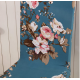 Set 6 huse pentru scaun model ALBASTRE cu floricele CC-106