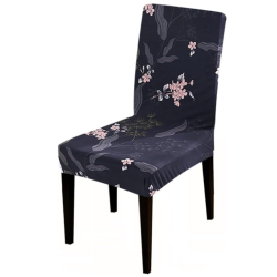 Set 6 huse pentru scaun model cu flori roz CC-80