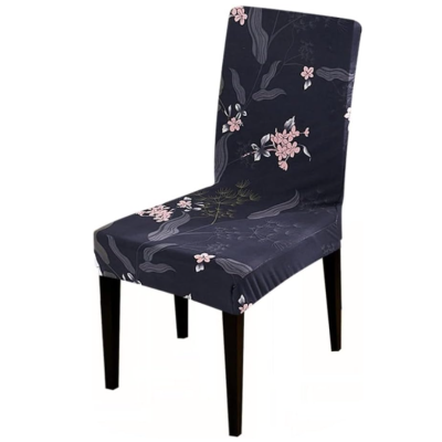 Set 6 huse pentru scaun model cu flori roz CC-80