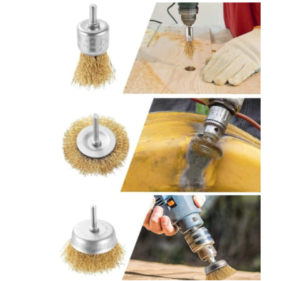 Set 6 perii din sarma pentru bormasina