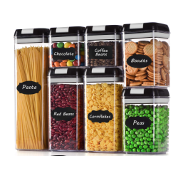 Set 7 recipiente pentru depozitarea alimentelor