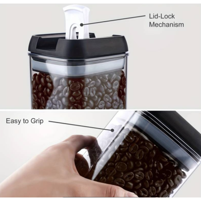 Set 7 recipiente pentru depozitarea alimentelor