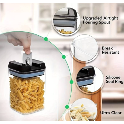 Set 7 recipiente pentru depozitarea alimentelor