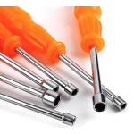 Set 7 surubelnite cu maner plastic si cap tubulara de la 5 la 11 mm