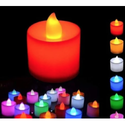 Set 8 lumanari artificiale colorate decorative Set 8 lumanari artificiale colorate decorative