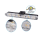 Set 8 lumini stroboscop galbene 6 LED grila telecomanda 12V