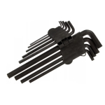 Set 9 chei imbus hexagonale tip L Otel dimensiune de la 3 la 14 mm