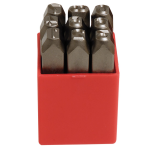 Set 9 poansoane cifre 6 mm