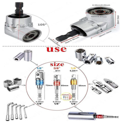 Set Adaptoare Surubelnita hexagonala cu impact