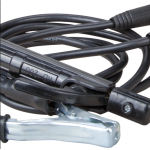 Set cablu de sudura cu cleste port-electrod + cablu de sudura cu cleste de masa mufa mare (2x1.5m )