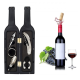 Set cadou in forma de STICLA cu  5 accesorii pentru vin cu 6 piese 32 cm HS