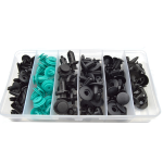 Set Clipsuri Auto Universale 100 Piese de Fixare 