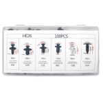 Set Clipsuri Auto Universale 100 Piese HE26 de Fixare JK