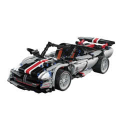 Set Constructie Masina Sport JM800 Gri 500 Piese Set Constructie Masina Sport JM800 Gri 500 Piese