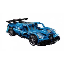 Set Constructie Masina Sport JM802 Albastru 500 Piese Set Constructie Masina Sport JM802 Albastru 500 Piese