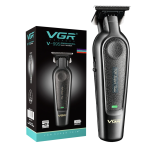 Set cu aparat de tuns fara fir VGR V 995 cu 4 distantiere autonomie 300min 2000mAh