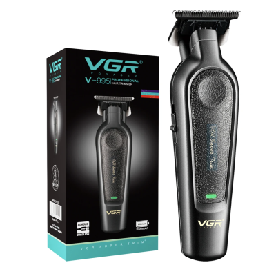 Set cu aparat de tuns fara fir VGR V 995 cu 4 distantiere autonomie 300min 2000mAh