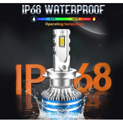 Set de 2 Becuri LED Auto D01 Canbus H11 de 175W 24000LM