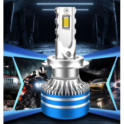 Set de 2 Becuri LED Auto D01 Canbus H4 de 175W 24000LM