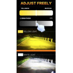 Set de 2 Becuri LED auto K13 H11 canbus 210W 27000LM 6000K control aplicatie