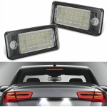 Set de 2 Lampi numar LED pentru Audi A3  S3  A4 B7 S4 B7  RS4 B7  A6 C6  RS6 C6  A5