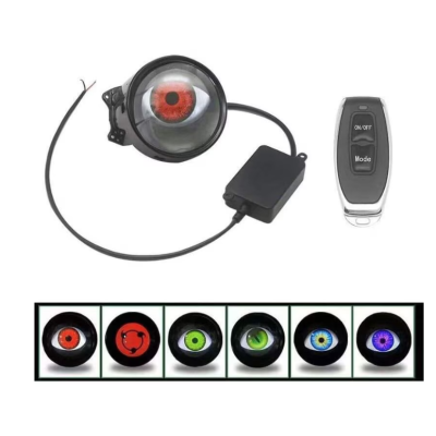 Set de 2 Lupe led AUTO 3 inchi animatie ochi pisica 12 36v