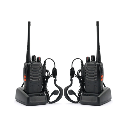 Set doua statii radio emisie receptie portabile Baofeng BF 888S