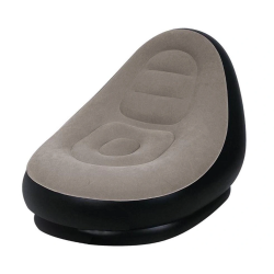 Set fotoliu gonflabil cu taburet suport picioare pentru exterior si interior