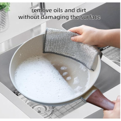 Set Lavete din microfibra cu doua straturi anti zgarieturi 5+5 Gratis