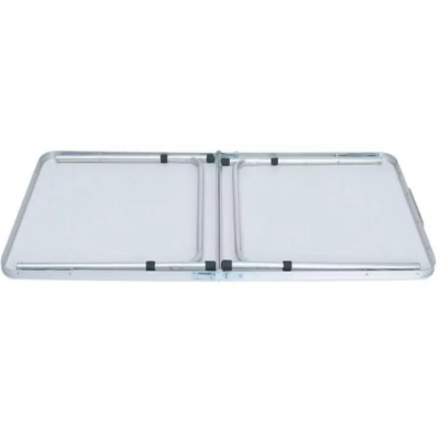 Set Masa plianta pentru camping gradina cu 4 scaune alb