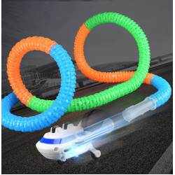 Set Masinuta Cu Pista Luminoasa 243 Piese Q Wj668 Set Masinuta Cu Pista Luminoasa 243 Piese Q Wj668