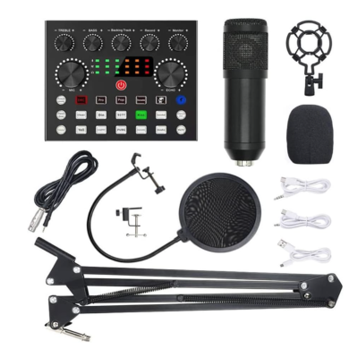 Set Microfon Profesional Q SK8 cu mixer