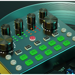 Set Microfon Profesional Q SK8 cu mixer