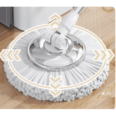 Set mop rotativ 360 grade cu galeata centrifuga din inox galeata portabila sistem evacuare apa