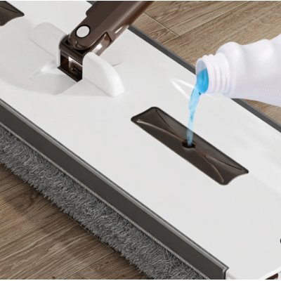 Set mop rotativ cu 4 lavete microfibra