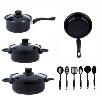 Set oale si ustensile 13 piese editie black