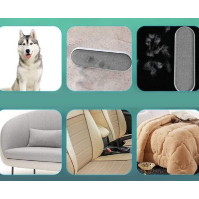 Set Perie si accesoriu Andowl Q T156 pentru indepartarea parului de animale