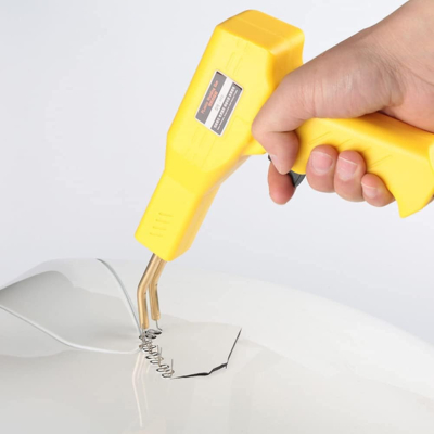 Set pistol de lipit/accesorii pentru plastic 50W H50 220V Galben