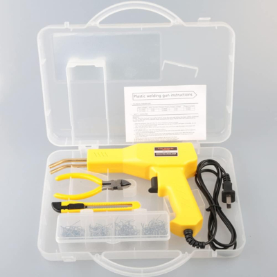 Set pistol de lipit/accesorii pentru plastic 50W H50 220V Galben