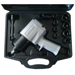 Set Pistol Impact Pneumatic 1/2" si Chei Tubulare de Impact Rotake