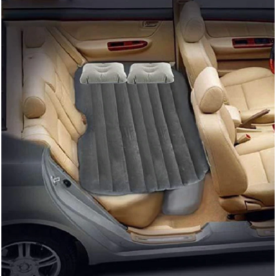 Set saltea auto pentru dormit 2 perne si pompa electrica