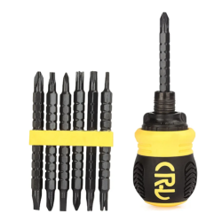 Set surubelnita 13 in 1 cu 6 varfuri magnetice si cap dublu