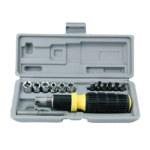 Set surubelnita clichet cu biti 15 piese 1/4